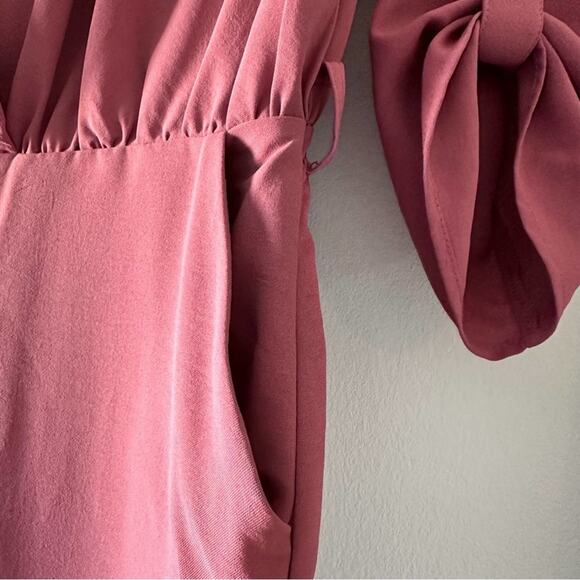 NWT ZARA BELTED WRAP JUMPSUIT - Picture 13 of 15